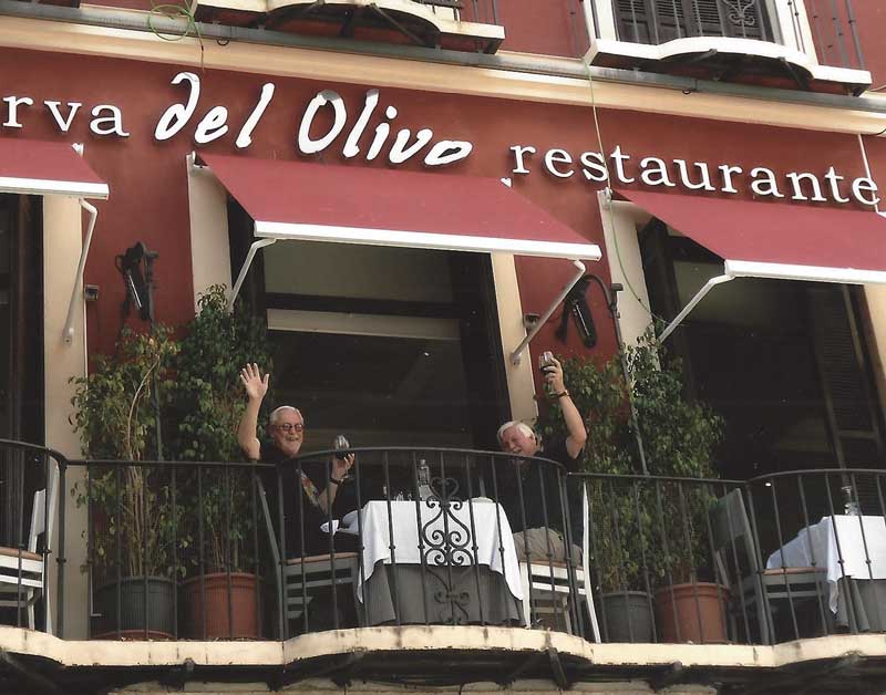 La reserva del Olivo Restaurant.