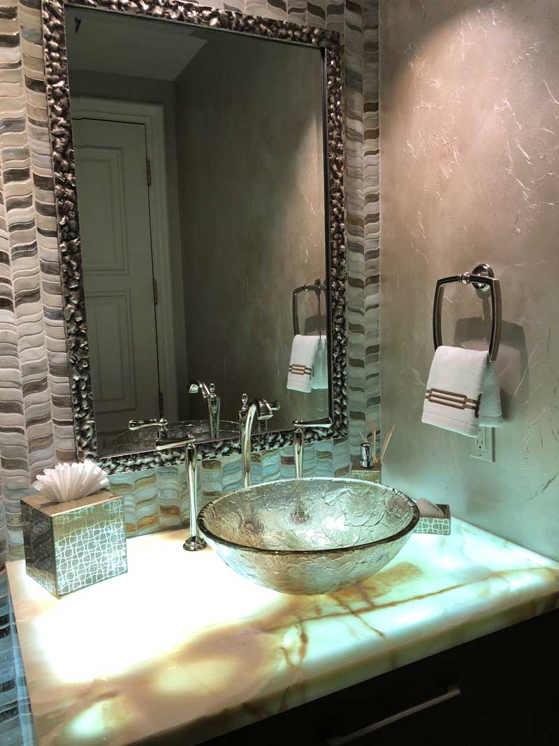 Bathroom Design by Interiors by Cary Vogel