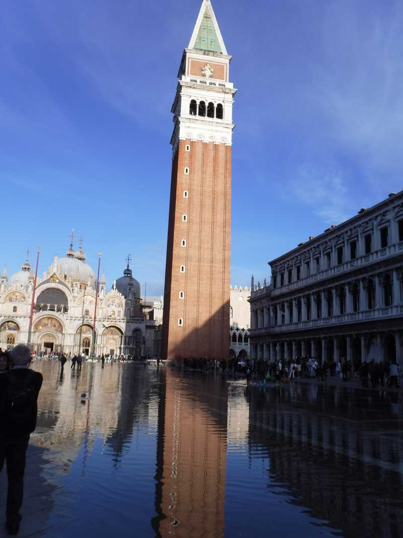 Flooding at San Marco (St. Mark’s) Square.