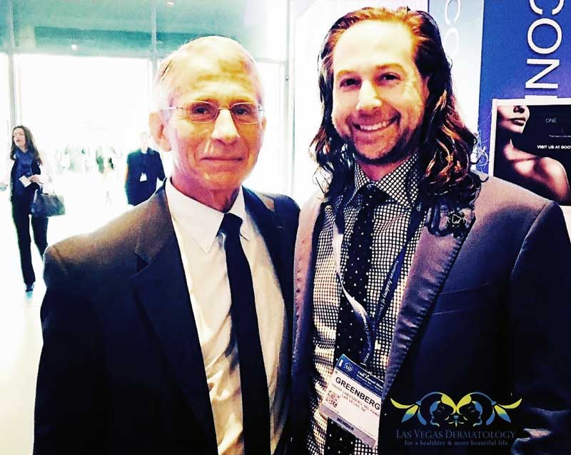 Dr. Anthony Fauci and Dr. H.L. Greenberg