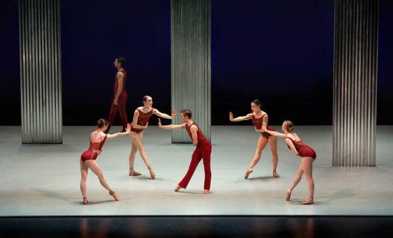 Nevada Ballet Theatre performance of Bolero. Photo by Virginia Trudeau