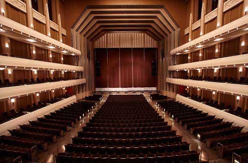 Reynold's Hall at The Smith Center, photo courtesy of Geri Kodey