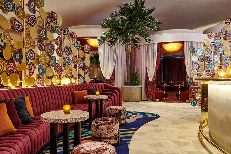 Commons Club Lounge at Virgin Hotels Las Vegas