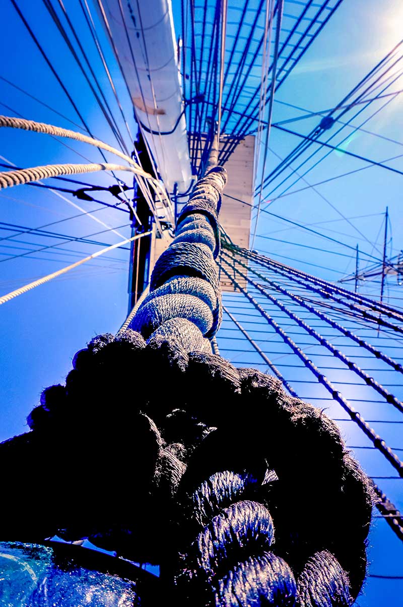 USS Constitution Rigging in Boston