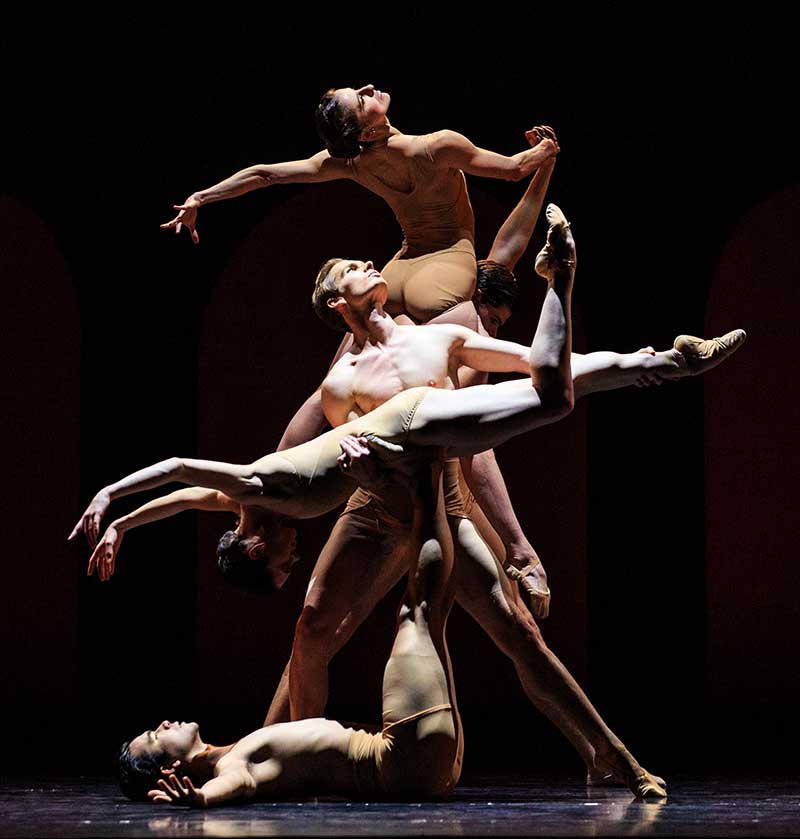 Artists of Ballet West in Nicolo Fonte's Carmina Burana - Photo by Luke Isley