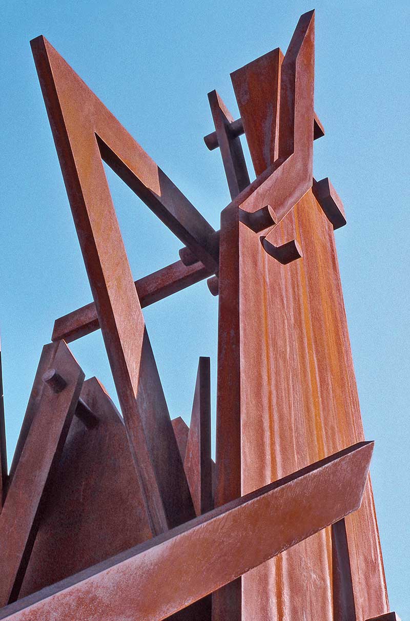 Spirit Tower at Summerlin Library (detail)