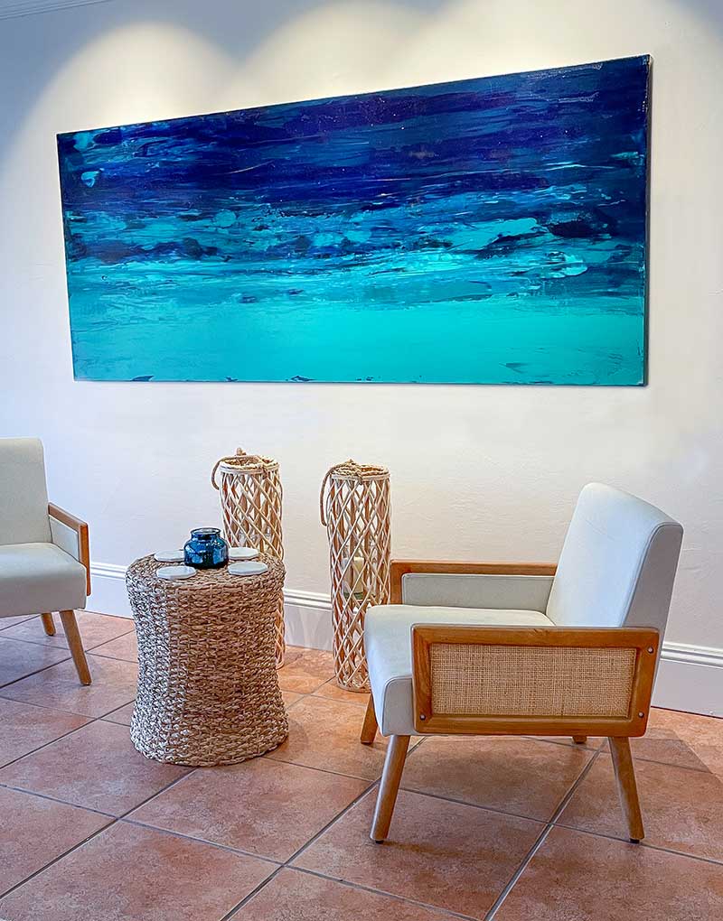 Ocean Dream - Oil on Canvas 91 x 21 cm