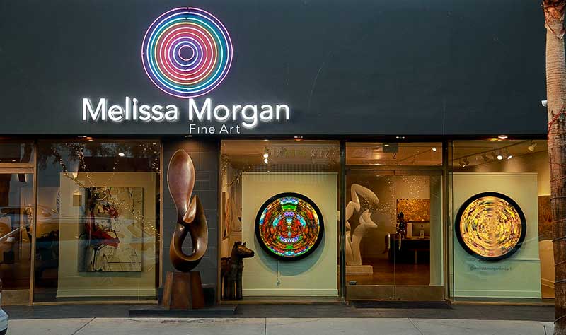 James Stanford at Melissa Morgan Fine Art. Photo by Eric Minh Swenson.