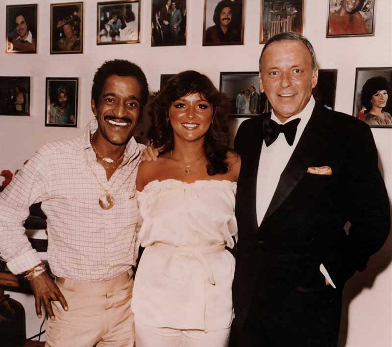Sammy Davis Jr., Marlene Ricci, Frank Sinatra