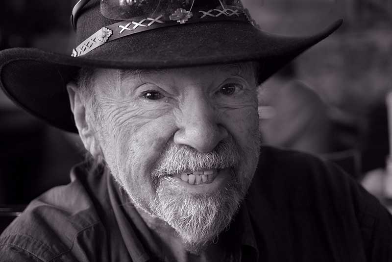 Photo of Ed Foster at age 94 by Art Sachs Photography.