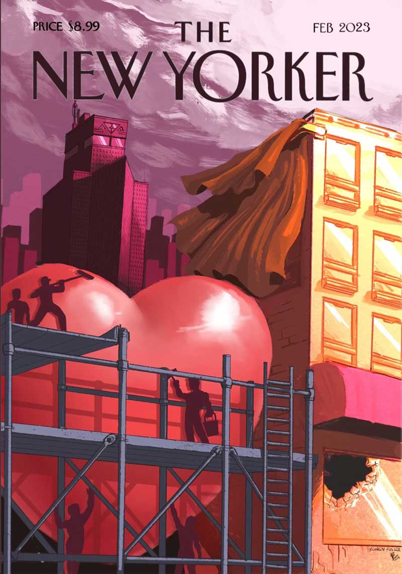 New Yorker Magazine mockup cover