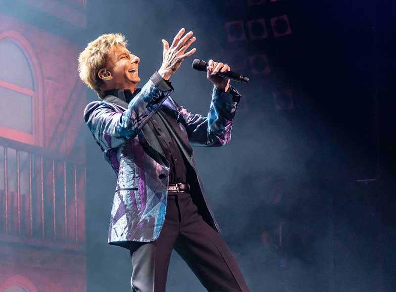 Barry Manilow performs at the International Theater at Westgate Las Vegas