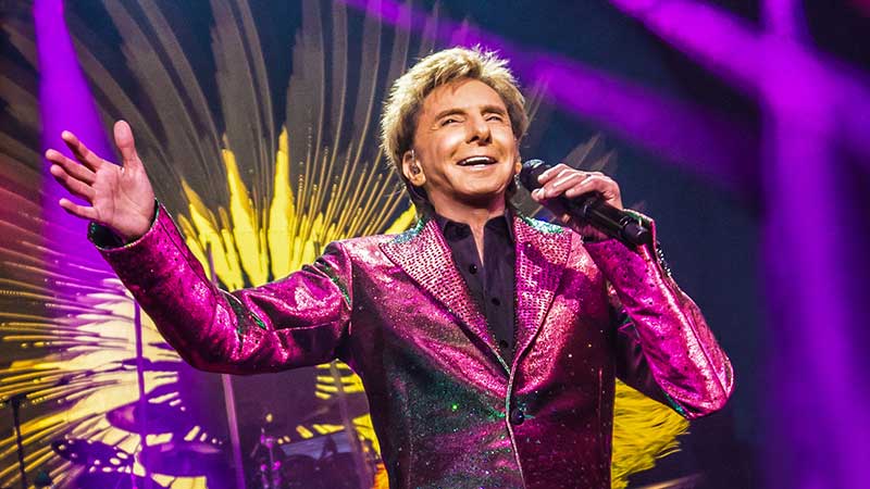 Barry Manilow performs at the International Theater at Westgate Las Vegas