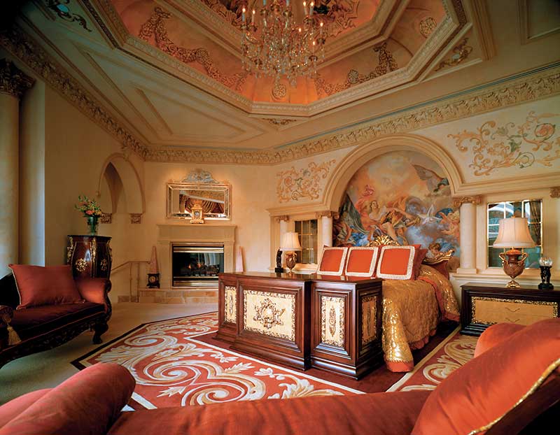 Westgate Las Vegas’ extravagant Verona Sky Villa has three king beds. Photo courtesy of Westgate Las Vegas Resort & Casino