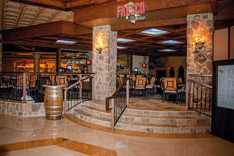 Fresco Italiano serves impeccable Italian cuisine nightly for dinner. Photo courtesy of Westgate Las Vegas Resort & Casino