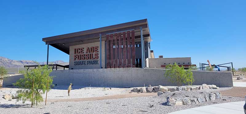 Officially announced in 2017 as part of Governor Brian Sandoval’s “Explore Your Nevada Initiative,” Ice Age Fossils State Park opened to the public on Jan. 20, 2024. Photo courtesy of Nevada State Parks