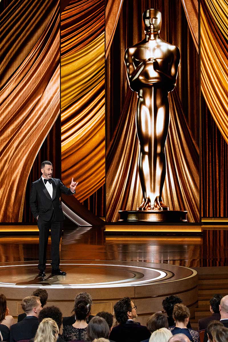 Jimmy Kimmel hosts the live ABC telecast of the 96th Oscars®. Photo by Trae Patton.