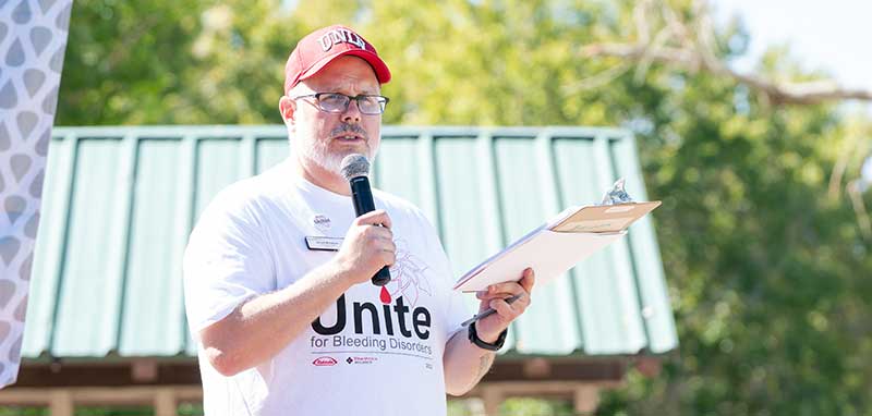 Jacob Murdock, executive director of the National Bleeding Disorders Foundation (NBDF) Nevada chapter. Photo courtesy of the NBDF Nevada chapter