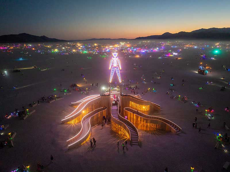 Burning Man photo by Jamen Percy