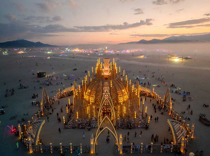 Burning Man photo by Jamen Percy