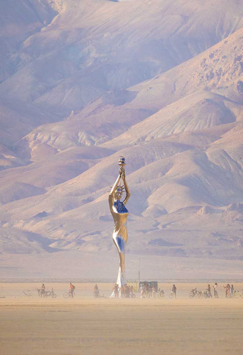 Burning Man photo by Jamen Percy