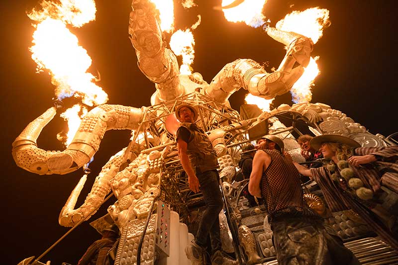 Burning Man photo by Jamen Percy