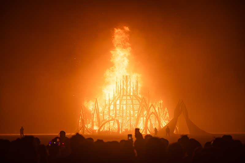 Burning Man photo by Jamen Percy