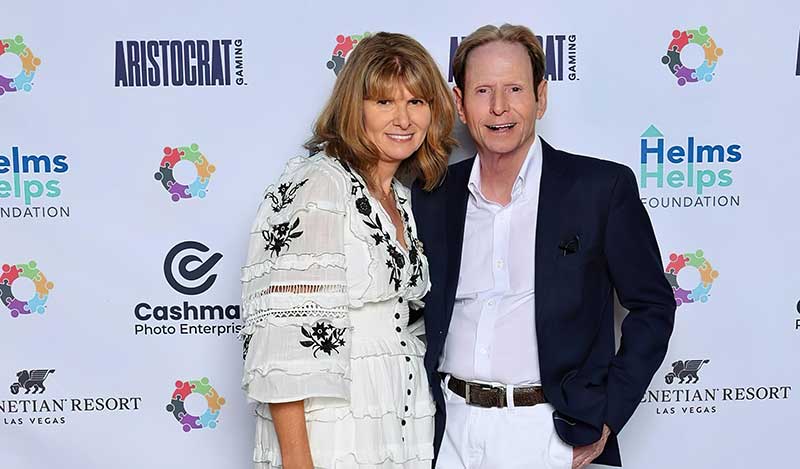 (L-R) Cindy Goussak and Robert Dolan pose at Collaboration Center Foundation