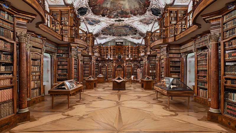 Abbey Library of Saint Gall, St. Gallen, Switzerland, Photo by Mario Basner