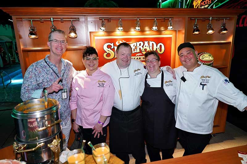HCF-003 Chefs and other staff participate in M.E.N.U.S. for the Hospitality Charitable Foundation