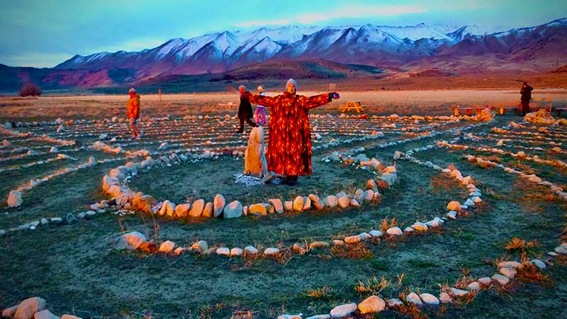 Will-Roger-001 Labyrinth created by Crimson Rose at Casa El Rancho in Gerlach, Nevada