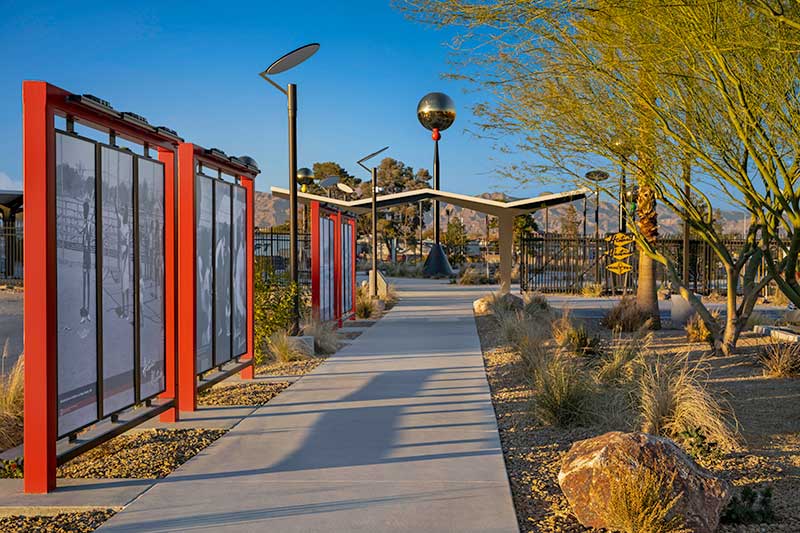 Photo of Historic Westside Legacy Park courtesy of Studio J Inc.