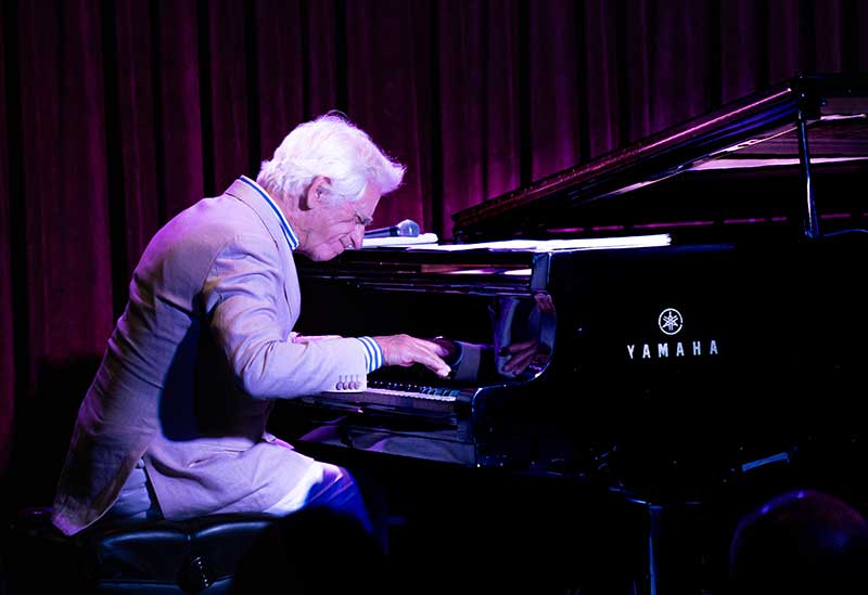 David Benoit on the piano at the Catalina Bar & Grill Jazz Club