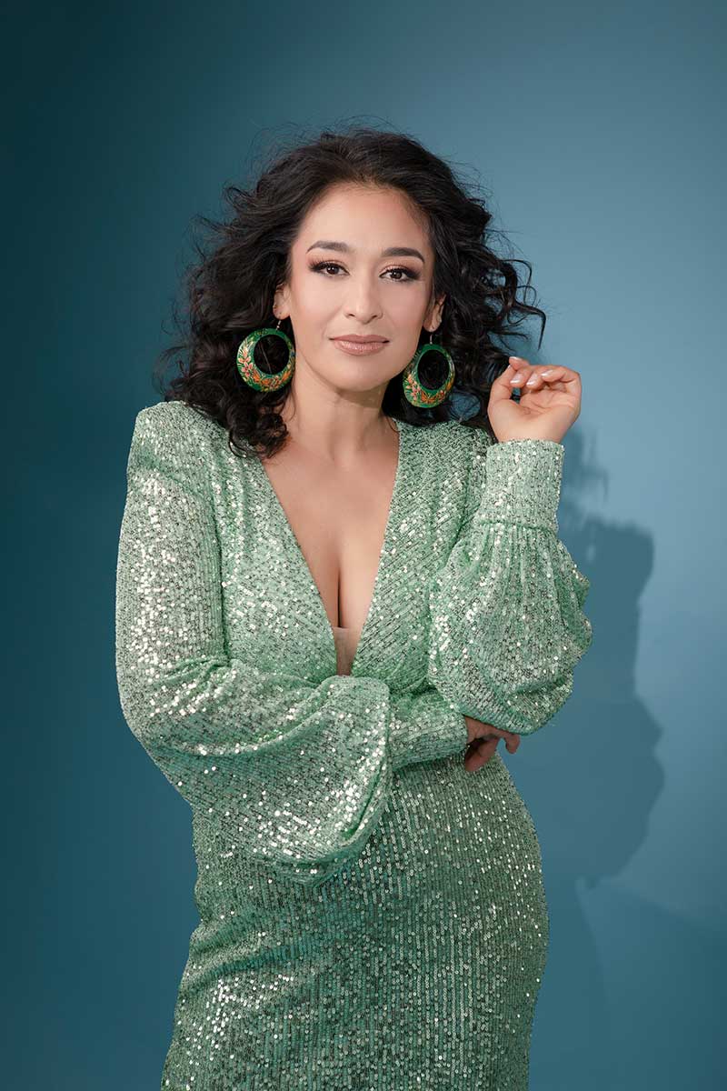 Soprano and General Director Cecilia Violetta López. Photo by Paulina Gwaltney