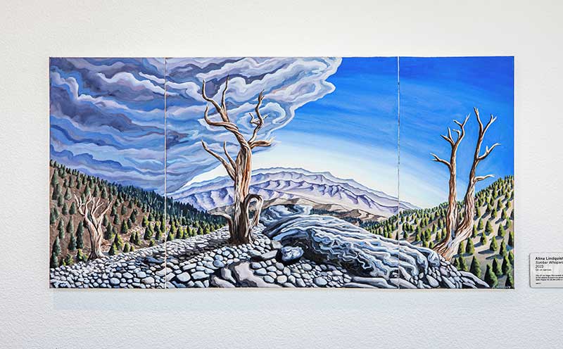 Alina Lindquist, Somber Whispers of a Summer Monsoon, 2023