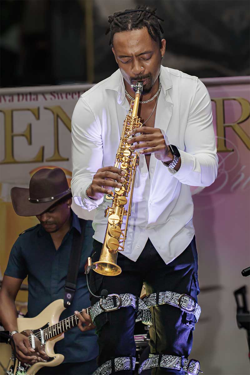 Bryan Thompson performs at Zaya DTLA (Downtown LA)