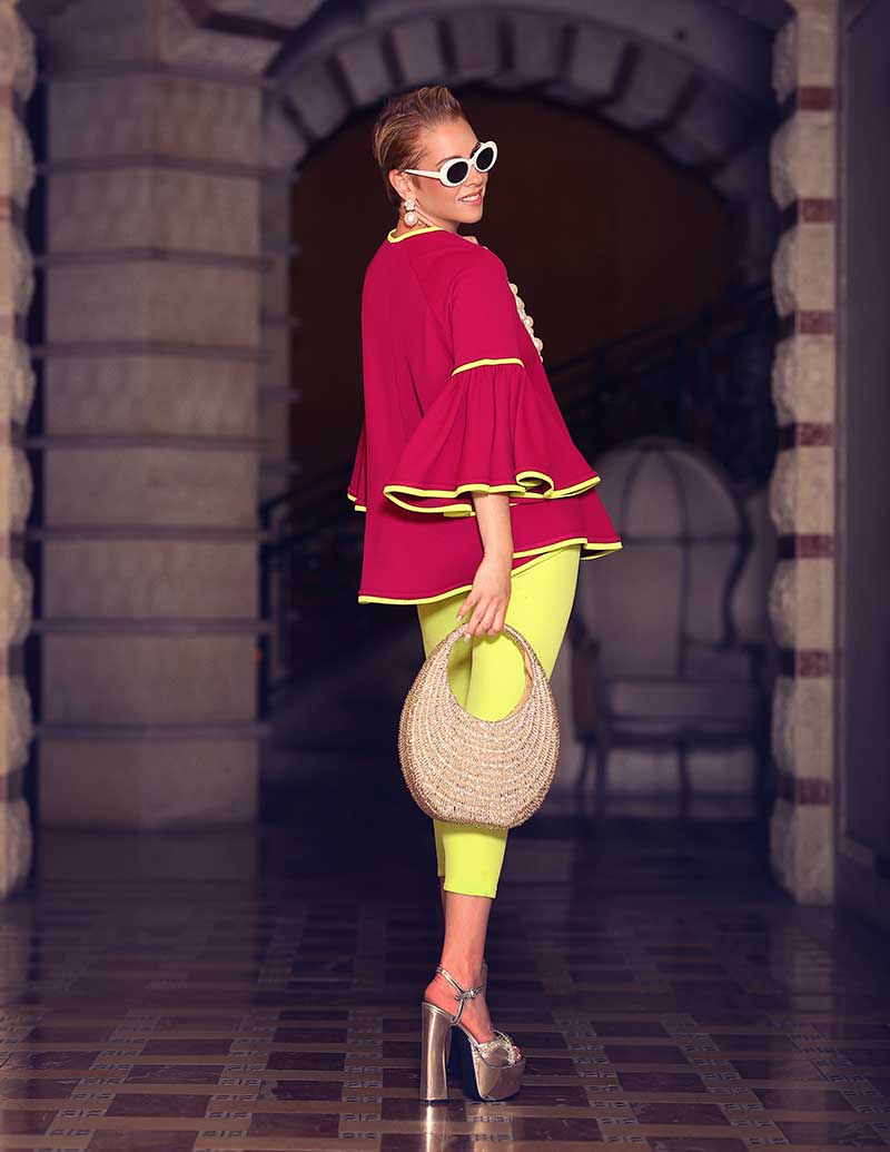 Designer: David Tupaz; Photography: Jaime Lim; Model: Naomi Parisette