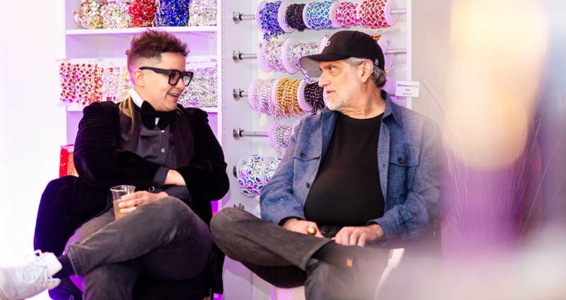 Second Wind Media founders Gabby Gabriel and Joe Germanotta