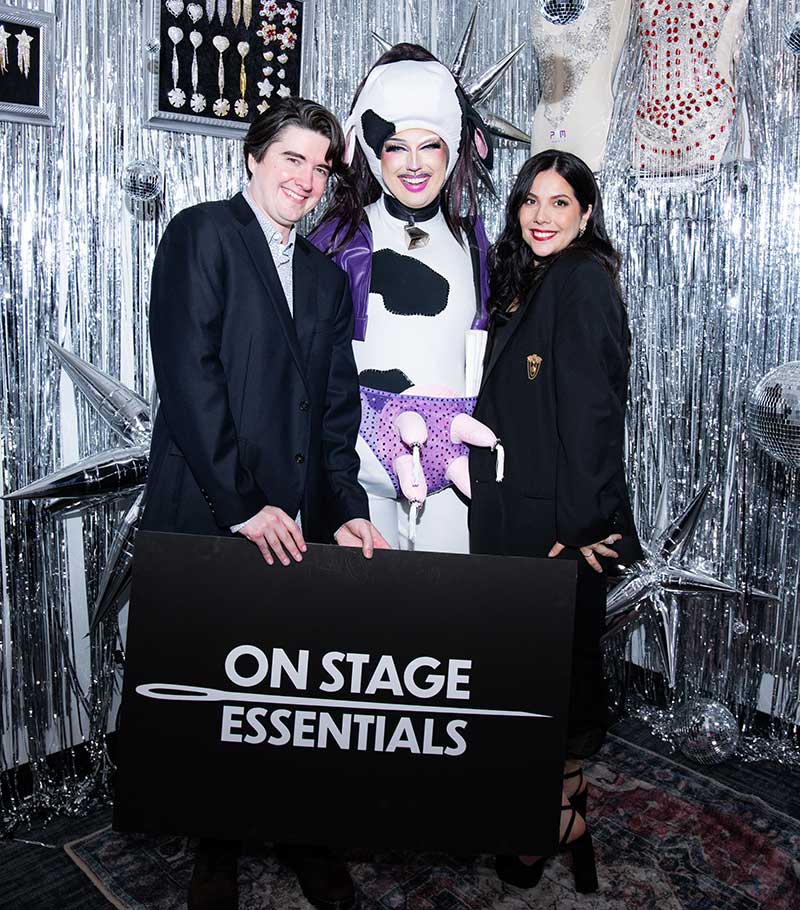 Founder Alex Dolan, drag performer MooNaysha, Natali Germanotta Dolan