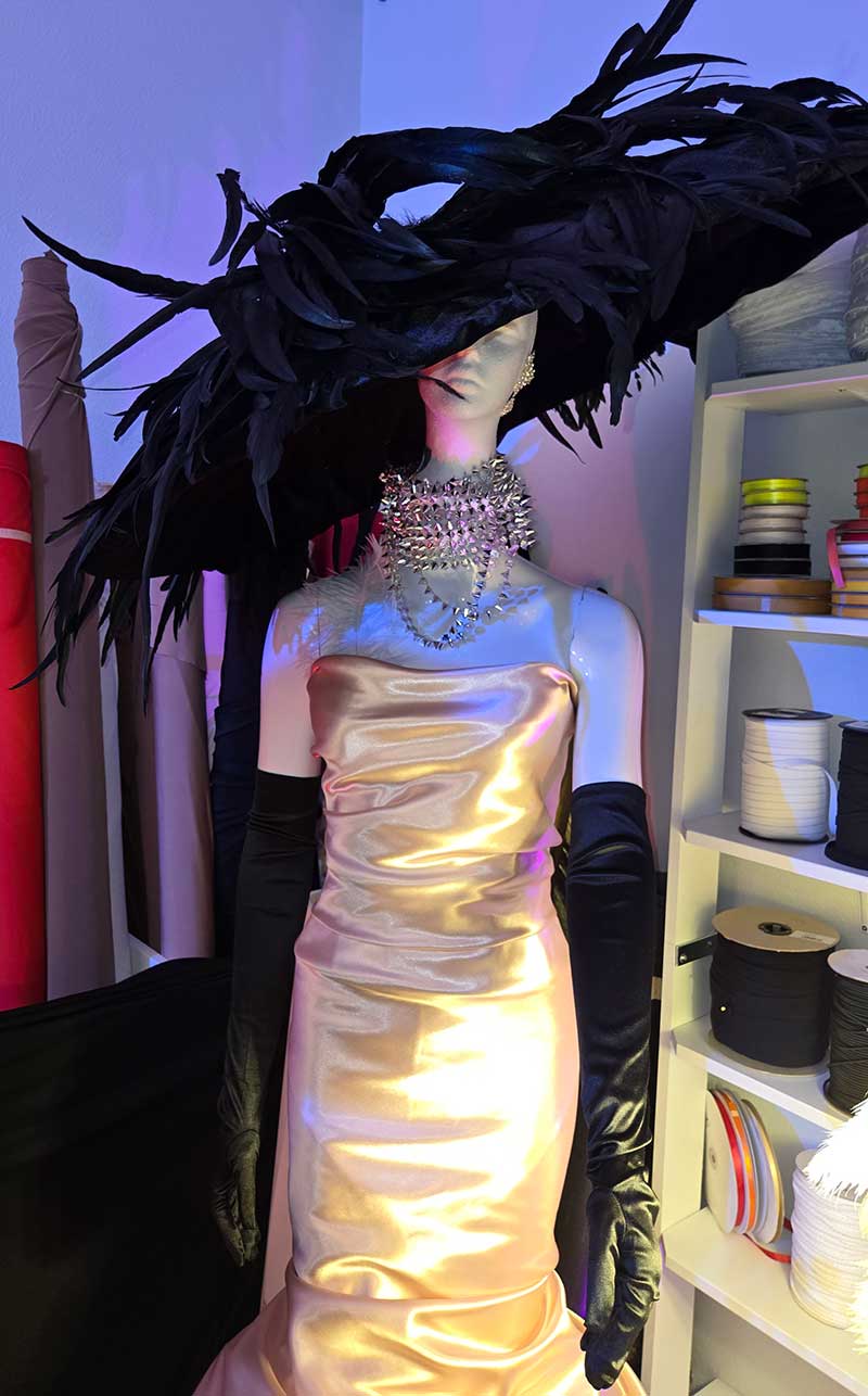 Natali's costumes on display