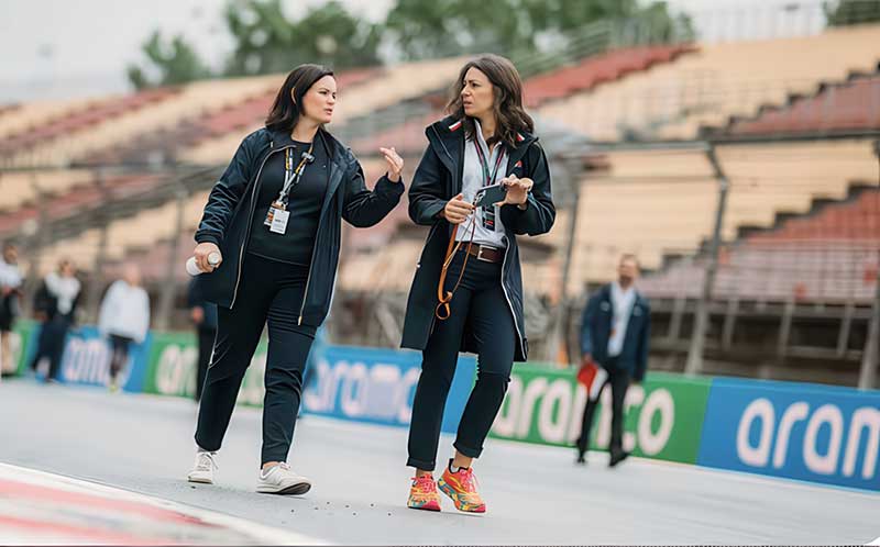 Silvia Bellot at the Las Vegas Grand Prix - Las Vegas Strip Circuit