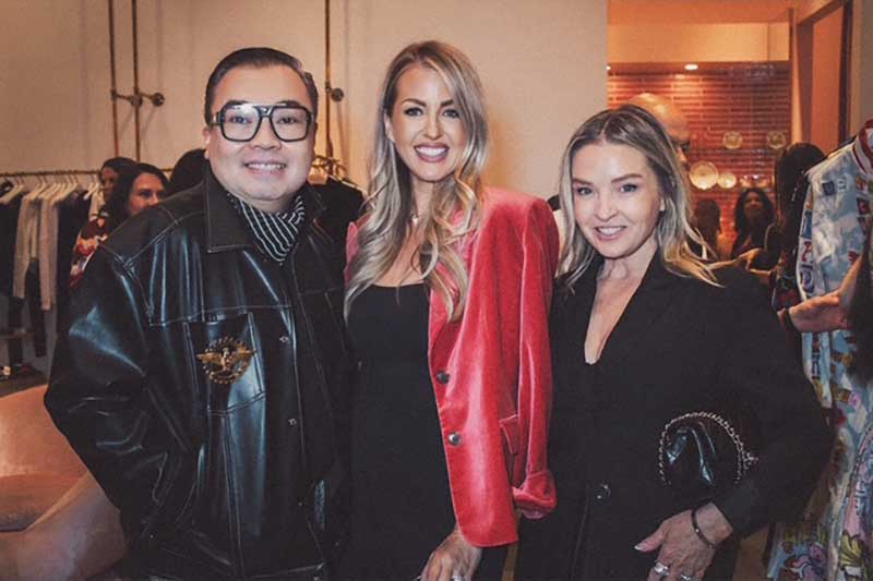 Adreanne Harris-McMillian and guests