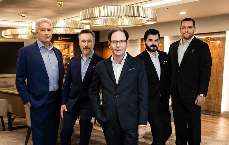 Cashman Photo Executive Team (L-R) Kevin Kopec, Vice President of Business Development; Rob Sheridan, Vice President of Marketing; Robert Dolan, President and CEO; Dimitrije Curcic, Chief Operating Officer; Gordan Vukovic, Executive Vice President