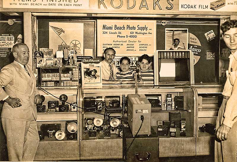 Above Center: (L-R) Morty Gotlieb, Morgan Cashman, Harris Cashman