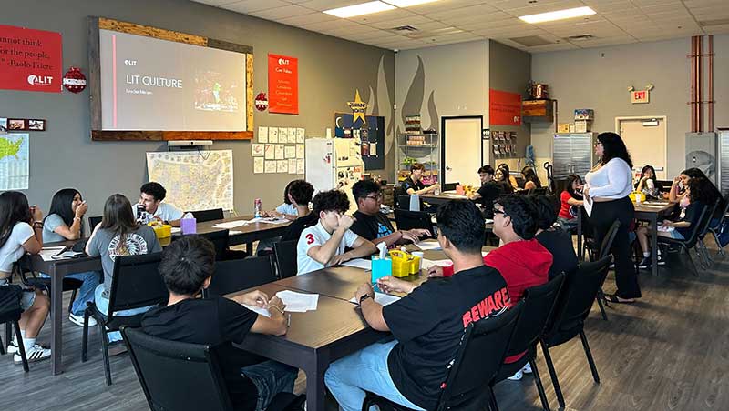 Leaders in Training attend a retreat and orientation