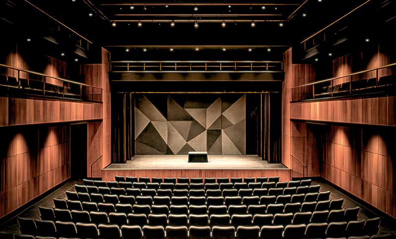 THIRD Street's 250-seat proscenium theater rendering by Alexia Chen