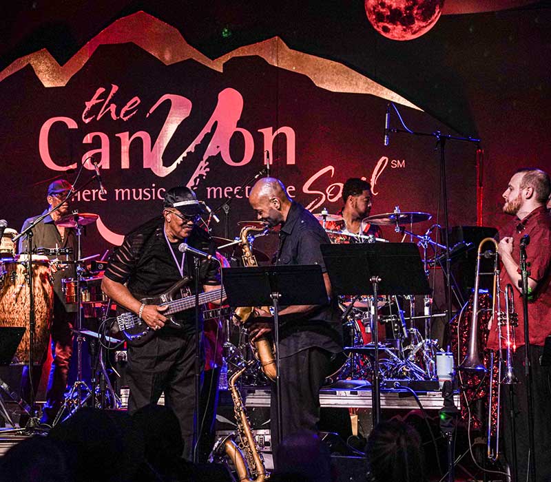 Hilliard Wilson, bass; Phillip Whack, sax; Ty Fleming, drums