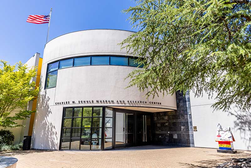 Charles M. Schulz Museum & Research Center (Photo courtesy of Visit Santa Rosa)