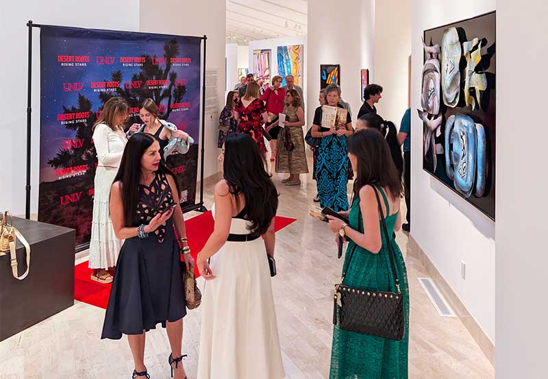 The Rita Deanin Abbey Art Museum provides a social center for audiences The Rita Deanin Abbey Art Museum provides a social center for audiences