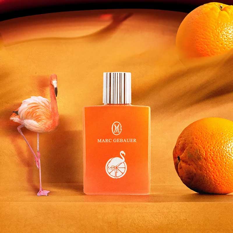 Orange Flamingo by Marc Gebauer